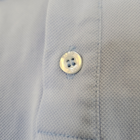 Bally golf mens blue polo shirt - Picture 4 of 12